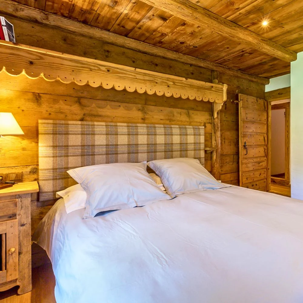 Chambre confortable au Chalet Le Paccaly 2 – Location à La Clusaz