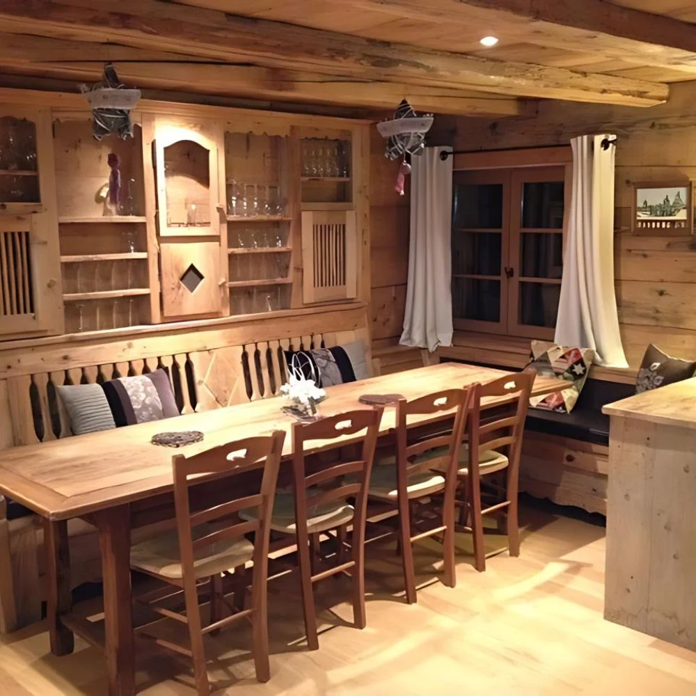 Salle à manger du Chalet Le Paccaly 2 – Séjour à La Clusaz